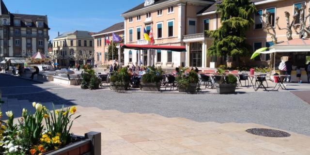 Sobnb- Rue Jura Appartement Au Calme, Neuf Proche Douane Ambilly Luaran gambar